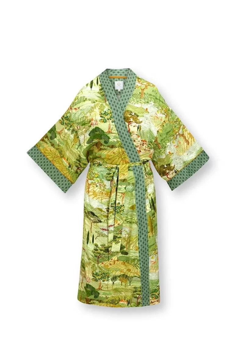 Cheap Kimono Toscana Green Kimono'S