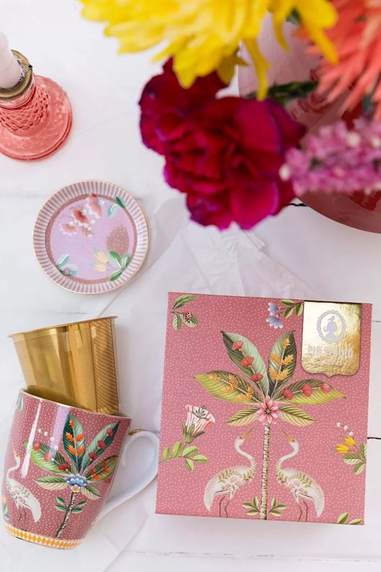 Fashion La Majorelle Tea For One Pink Tea Infusers