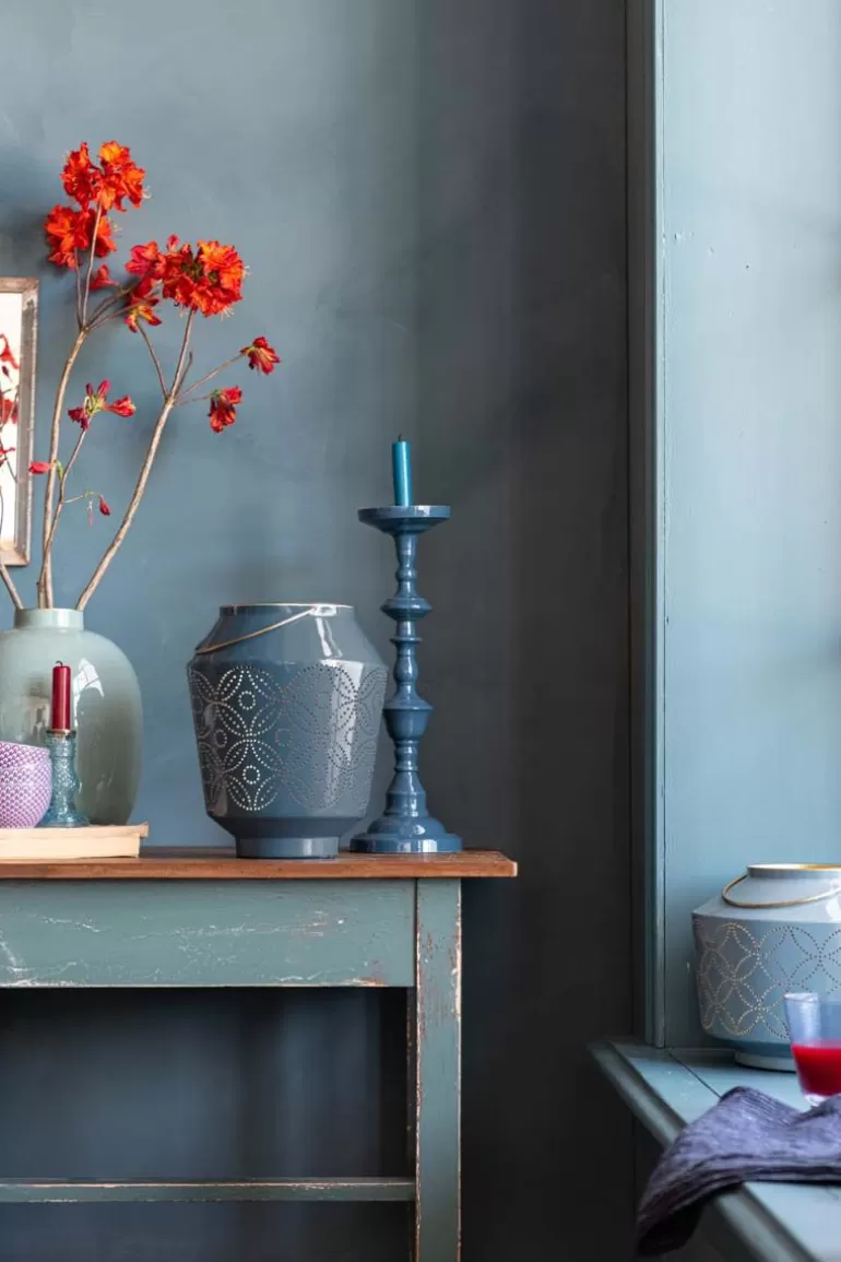 Hot Lantern Enamelled 29Cm Sale Lanterns