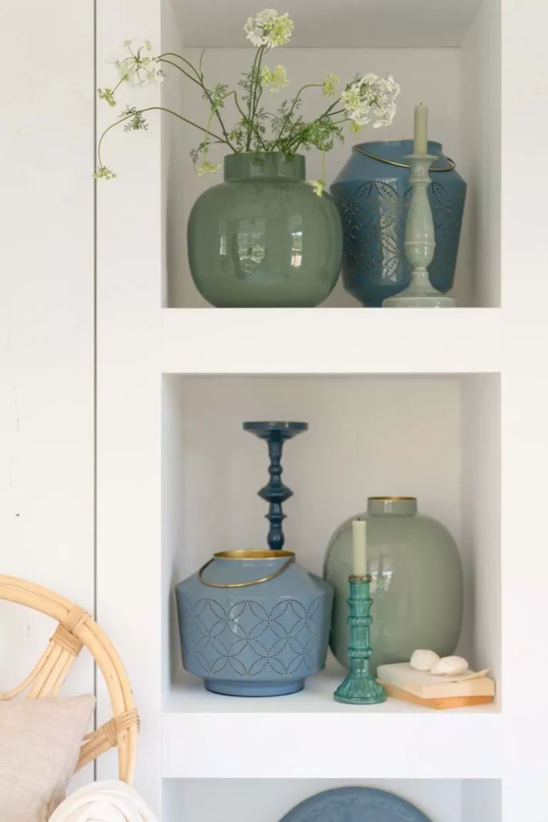 Online Lantern Enamelled Light 22Cm Sale Lanterns
