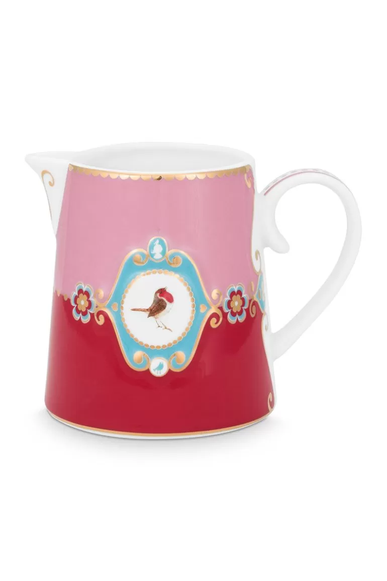 Shop Love Birds Jug Small Red/Pink Milk Jugs