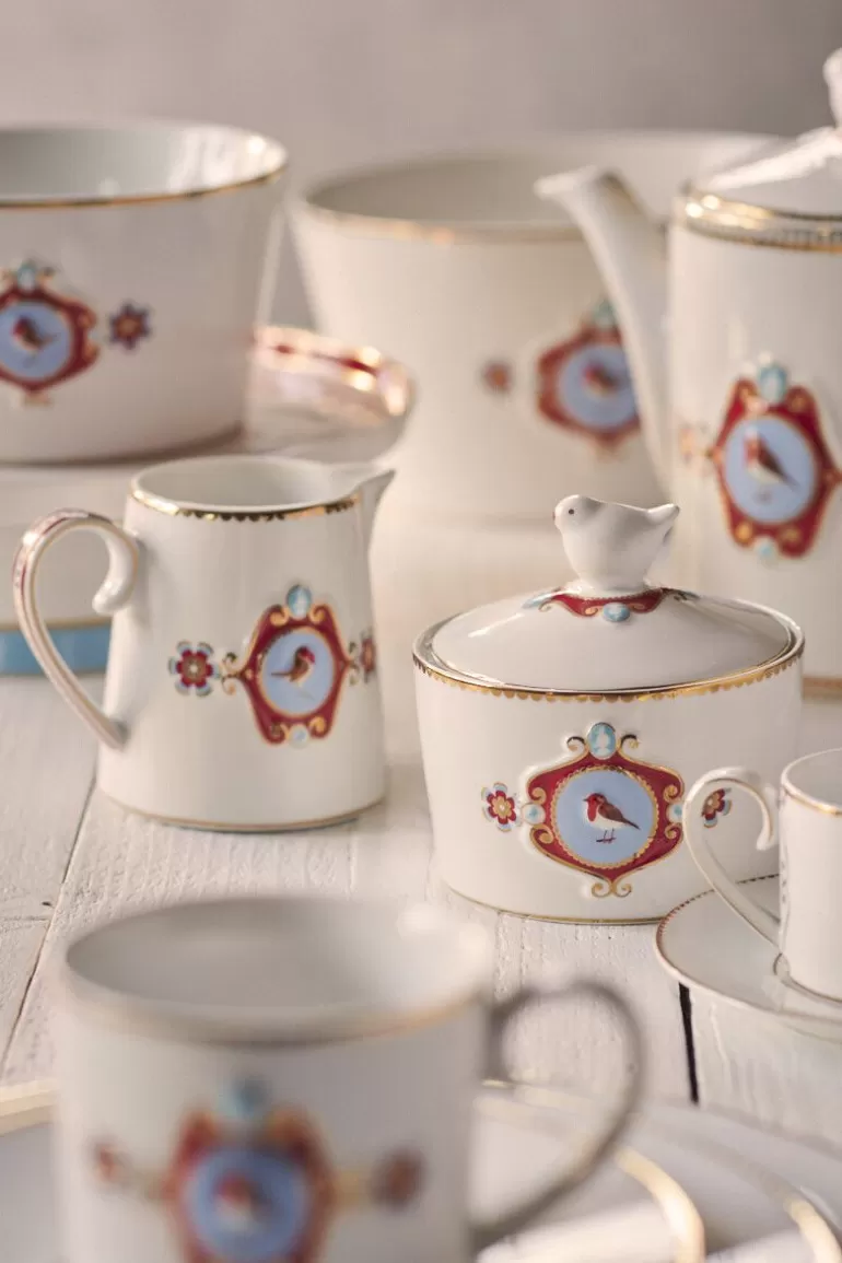 Store Love Birds Tea Set/3 Porcelain Sets