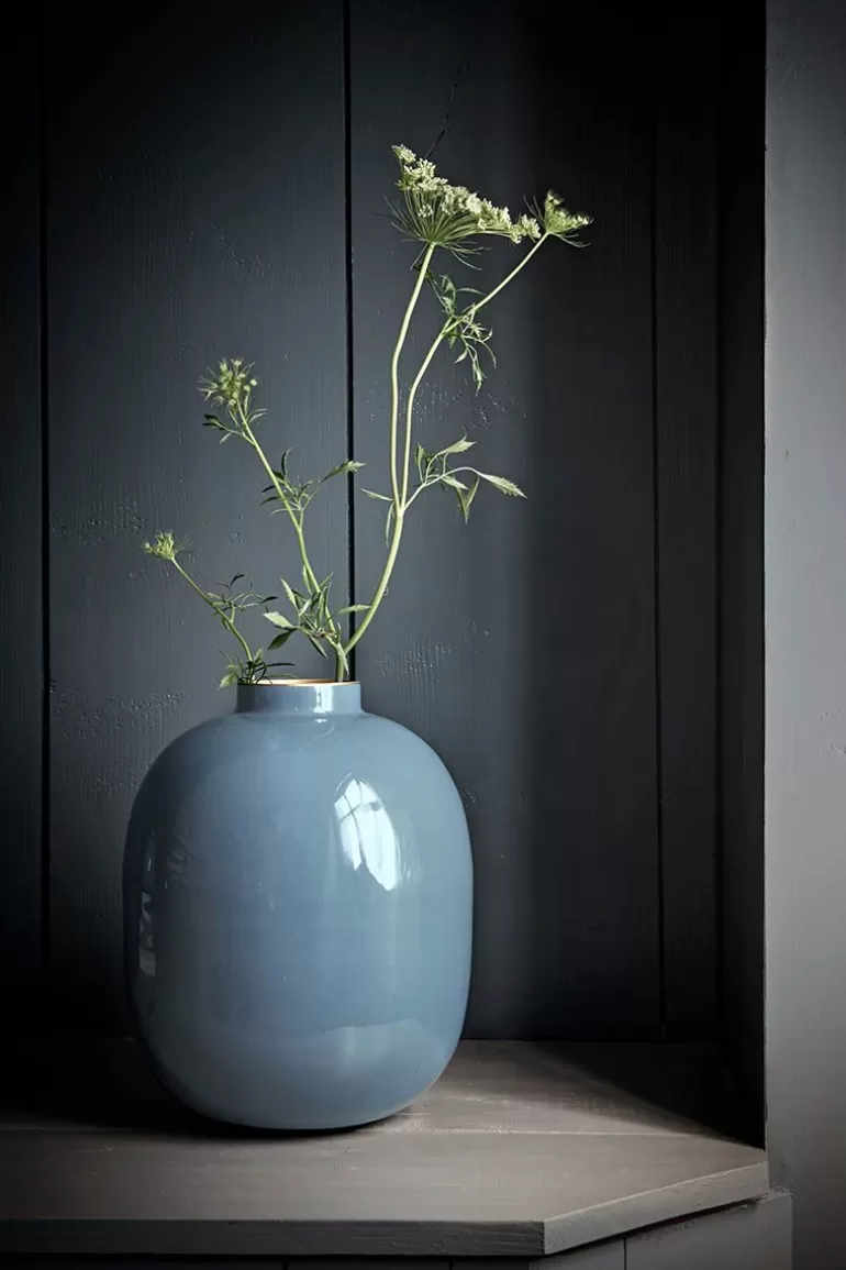 New Metal Vase 32 Cm Large Vases