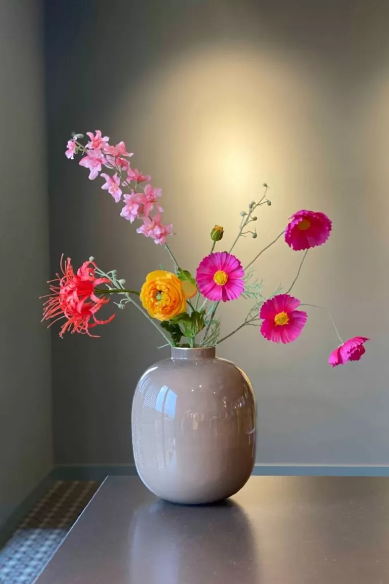 Hot Metal Vase 32Cm Large Vases