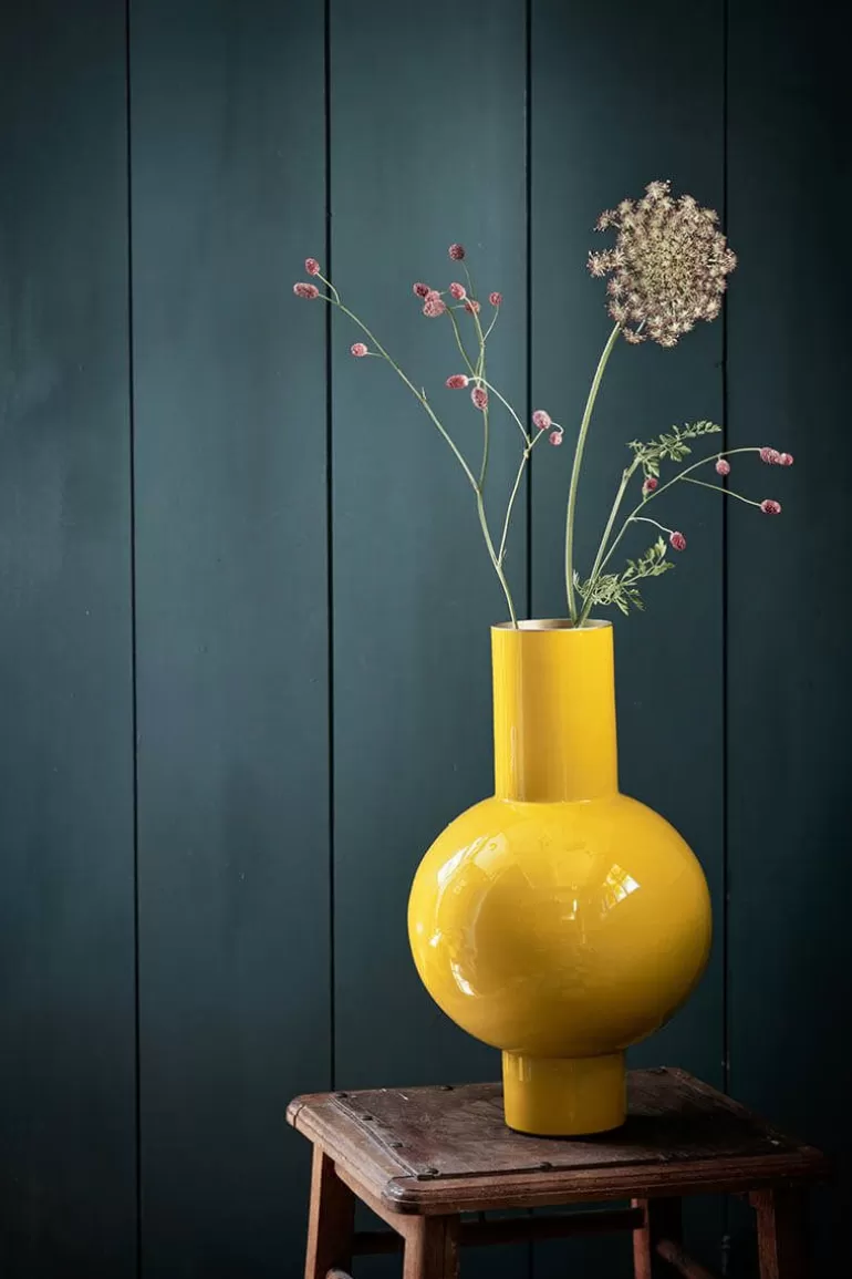 Hot Metal Vase 40Cm Large Vases