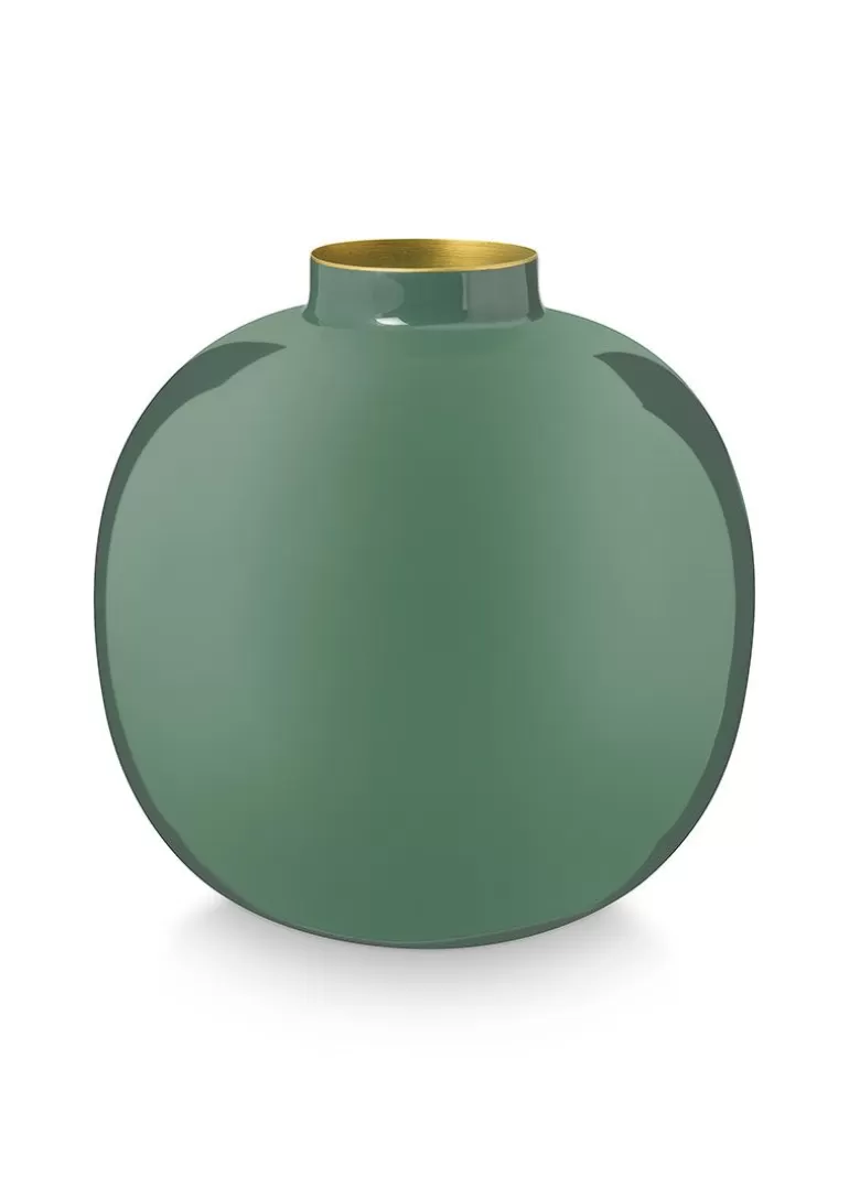 Online Metal Vase Dark 23 Cm Large Vases