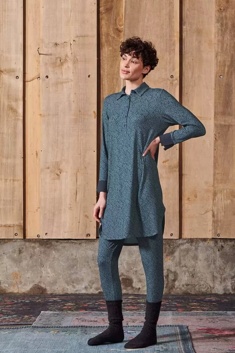 New Nightdress Leafy Dots Nightdresses