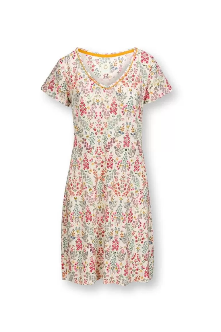 Store Nightdress Short Sleeve Primavera White Nightdresses