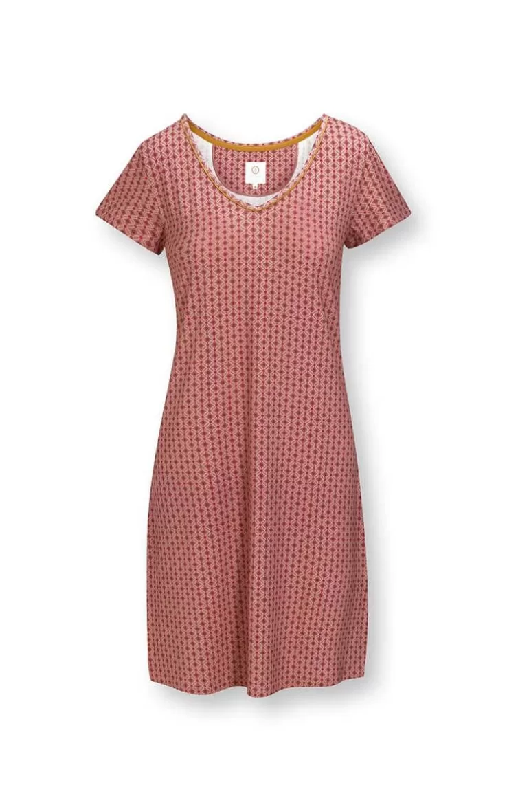 Outlet Nightdress Short Sleeve Tegola Nightdresses