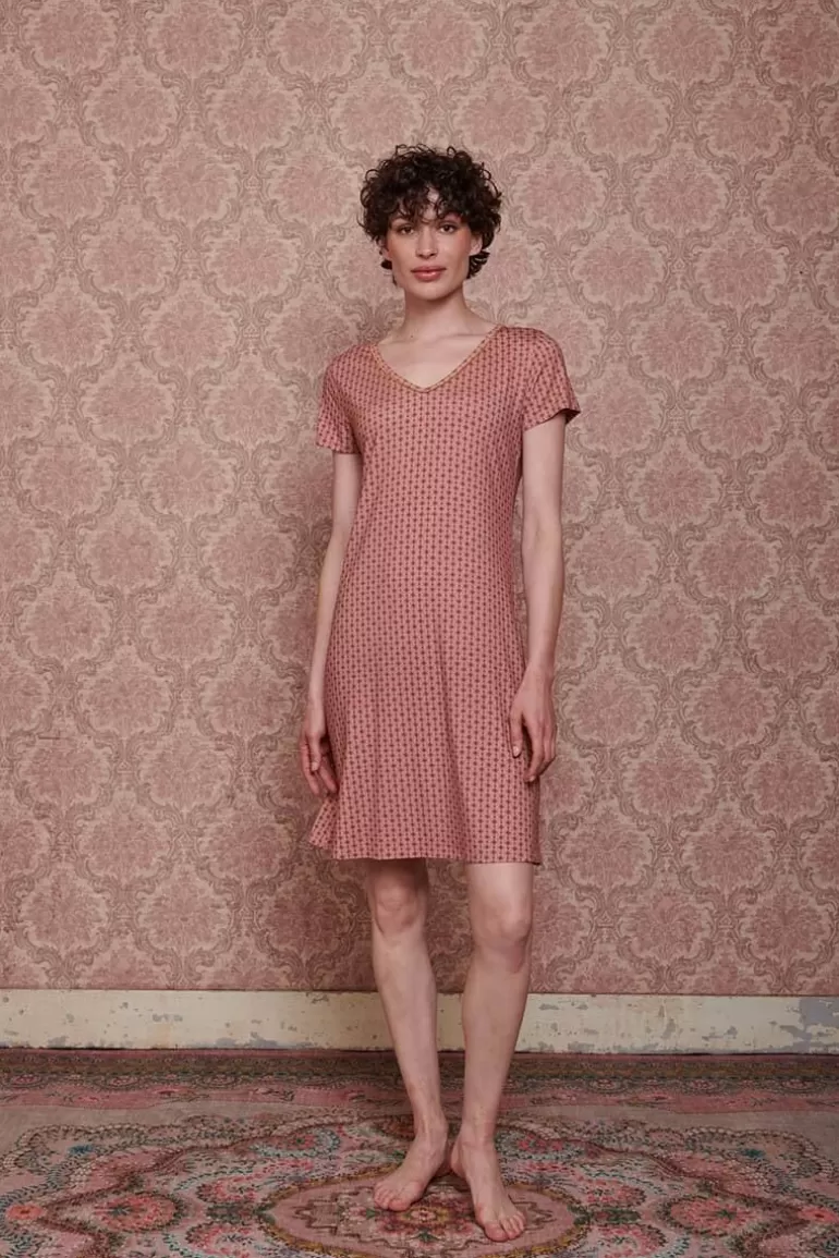 Outlet Nightdress Short Sleeve Tegola Nightdresses