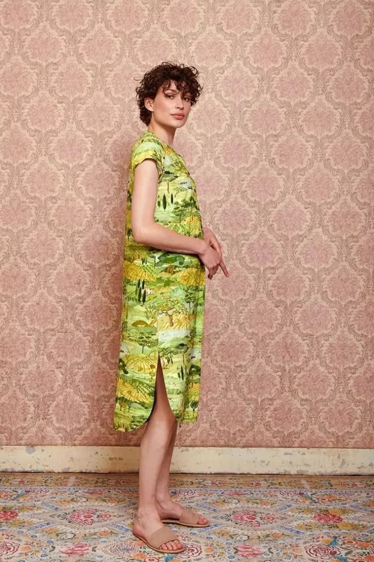 Sale Nightdress Short Sleeve Toscana Green Nightdresses