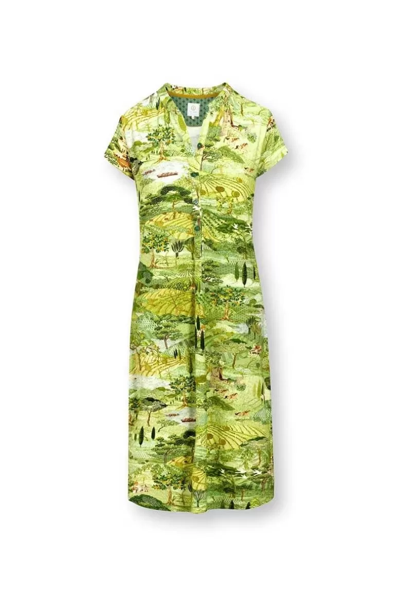 Sale Nightdress Short Sleeve Toscana Green Nightdresses