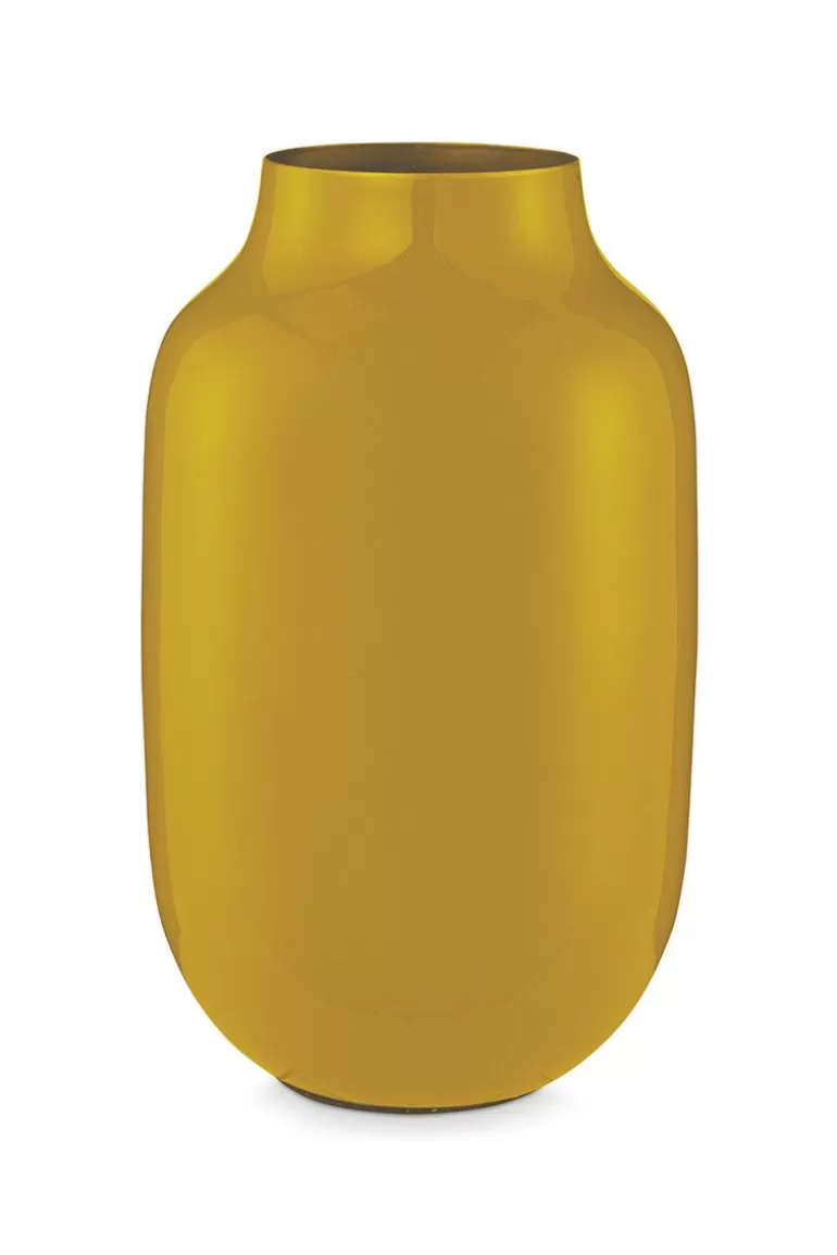 Fashion Oval Metal Vase 30 Cm Large Vases