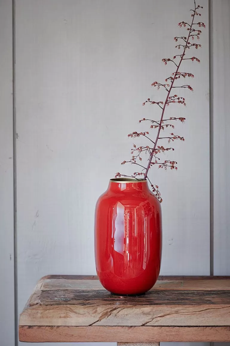 Best Oval Mini Vase Red 14 Cm Sale Small Vases