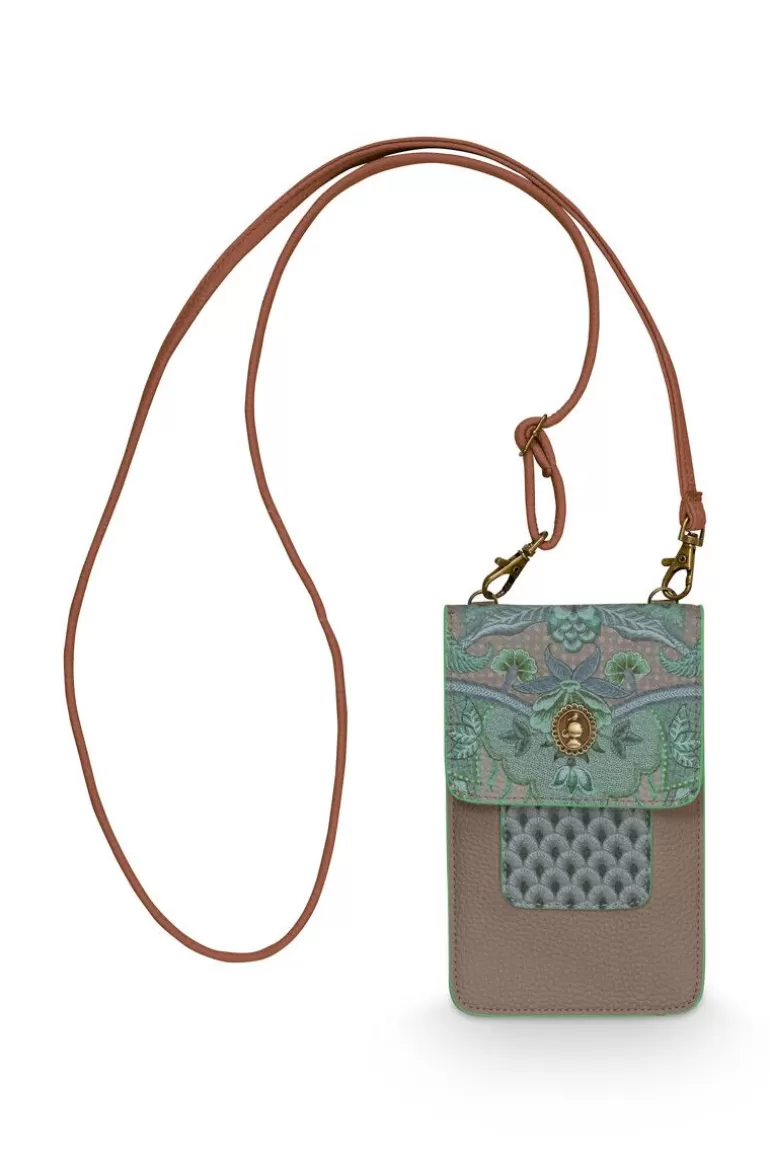 Fashion Phone Bag Kyoto Festival /Khaki Cross Body Bags