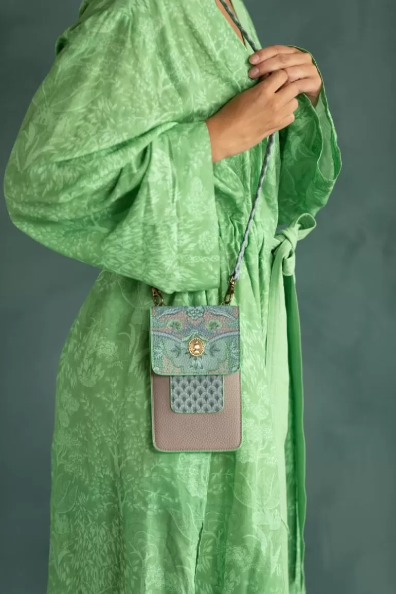 Fashion Phone Bag Kyoto Festival /Khaki Cross Body Bags