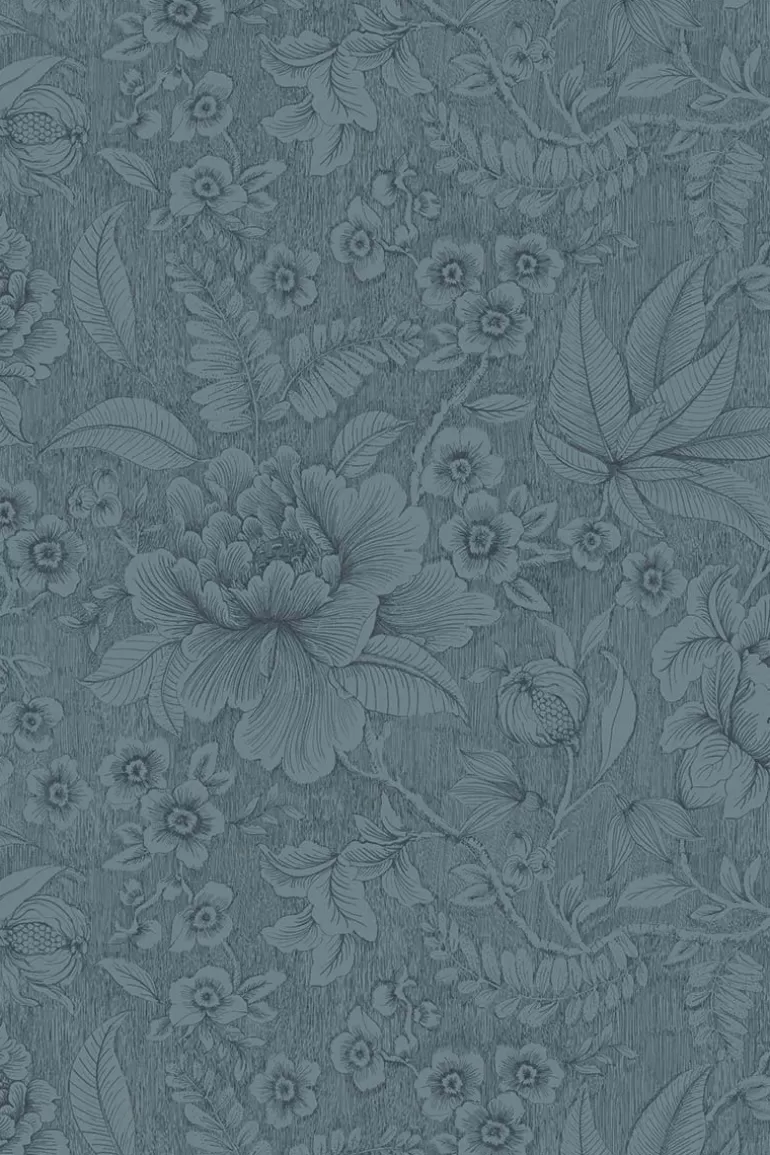 Cheap Casa Dei Fiori Non-Woven Wallpaper Denim Non-Woven Wallpaper