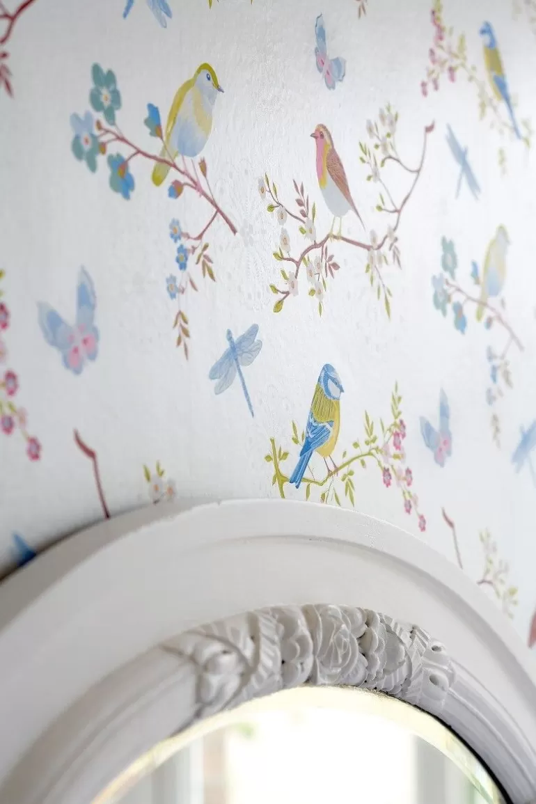 Fashion Early Bird Non-Woven Wallpaper Off Non-Woven Wallpaper