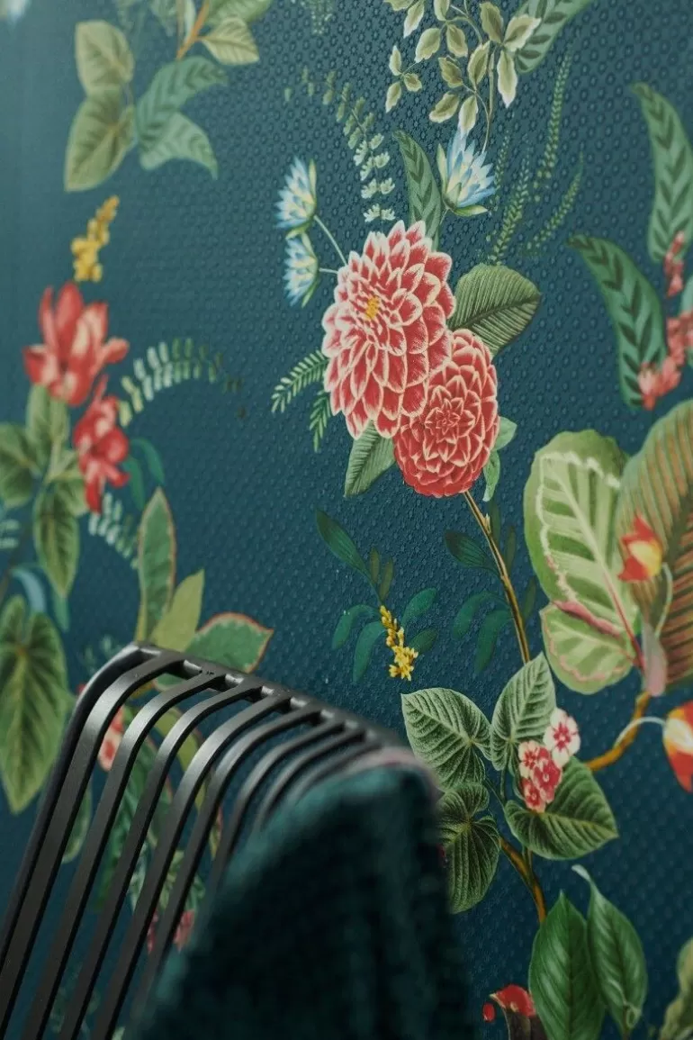 Flash Sale Floris Non-Woven Wallpaper Dark Non-Woven Wallpaper