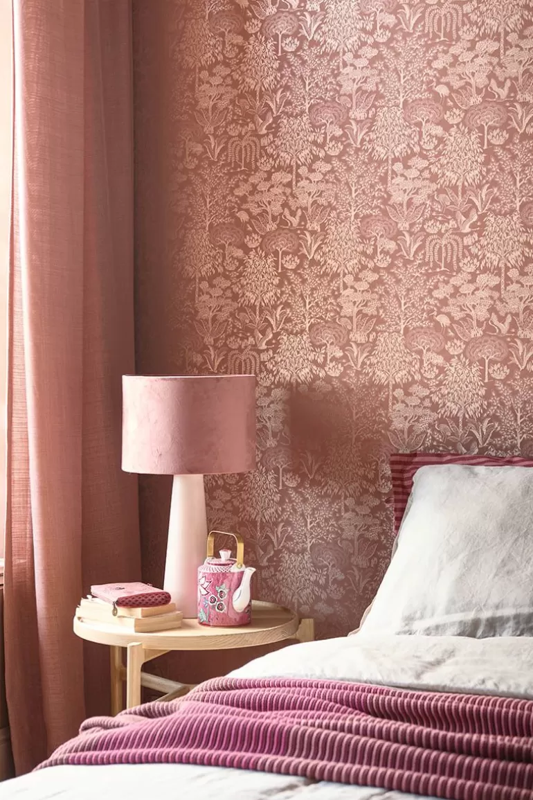 Outlet Origami Tree Non-Woven Wallpaper /Rosegold Non-Woven Wallpaper