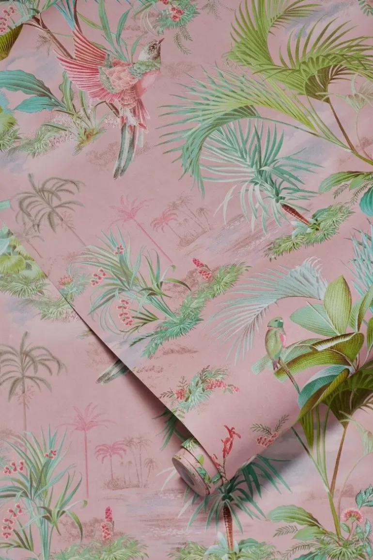 Cheap Palm Scene Non-Woven Wallpaper Non-Woven Wallpaper