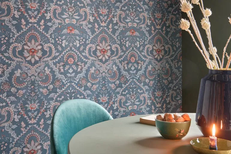 Best Saluti Vinyl Wallpaper Denim Vinyl Wallpaper