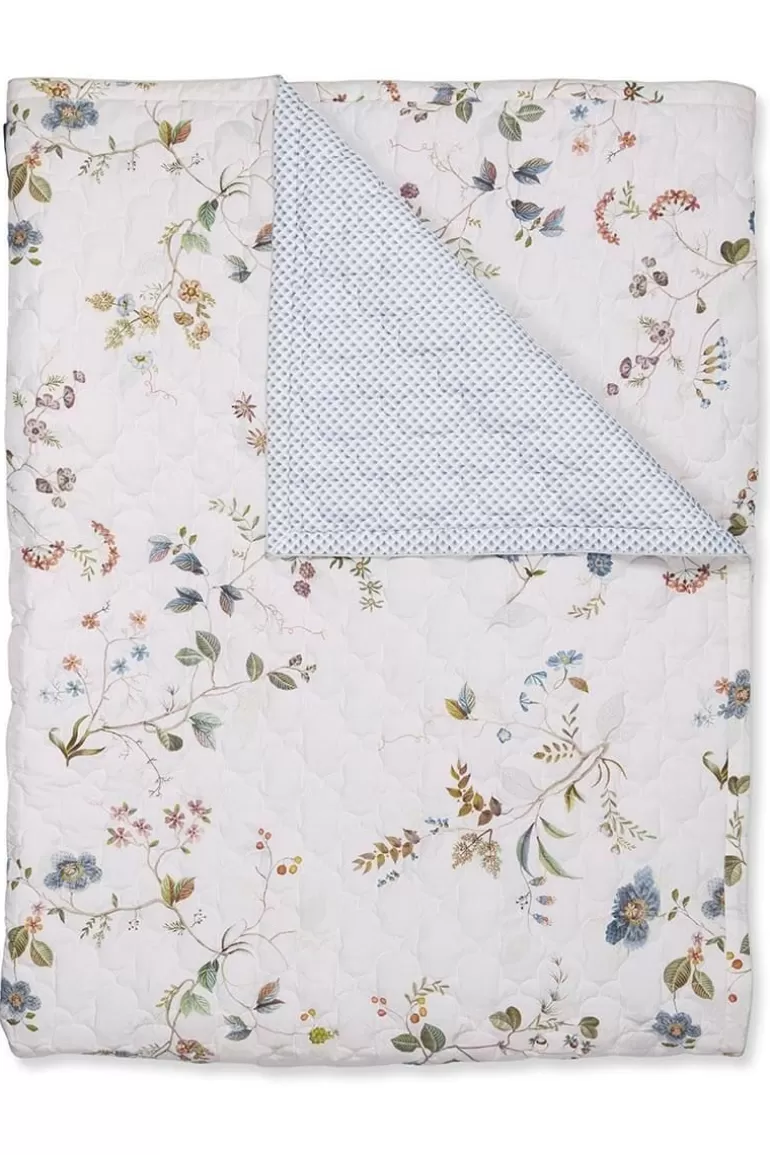 Sale Quilt Kawai Flower White Plaids/Quilts