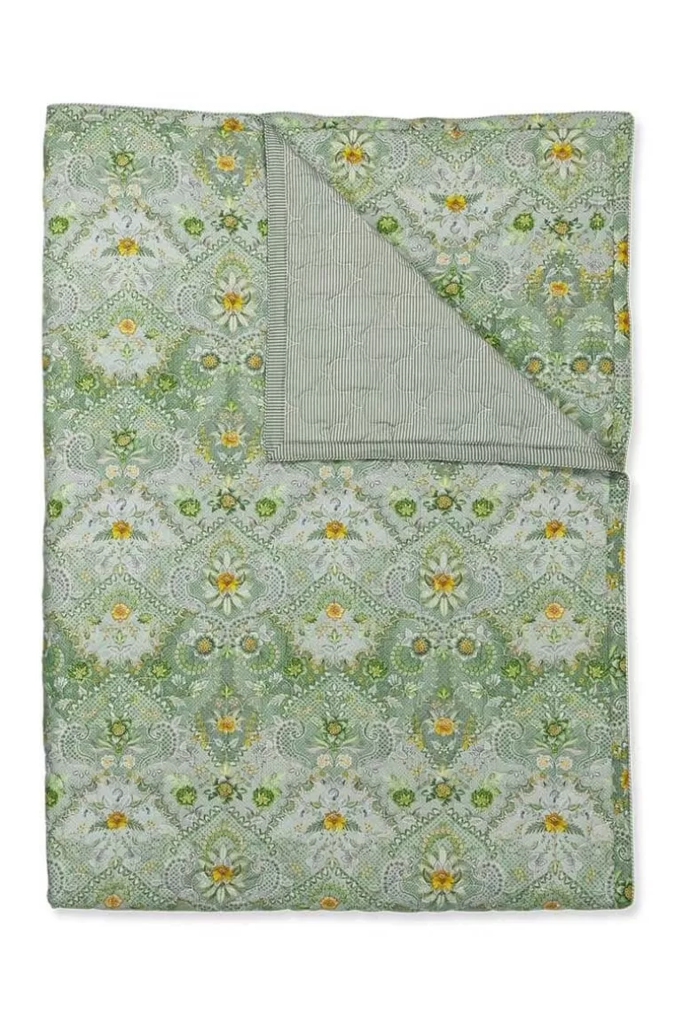 Shop Quilt Saluti Piccoli Green Plaids/Quilts