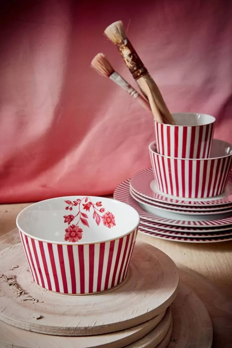 Fashion Royal Stripes Bowl Dark 12Cm Bowls