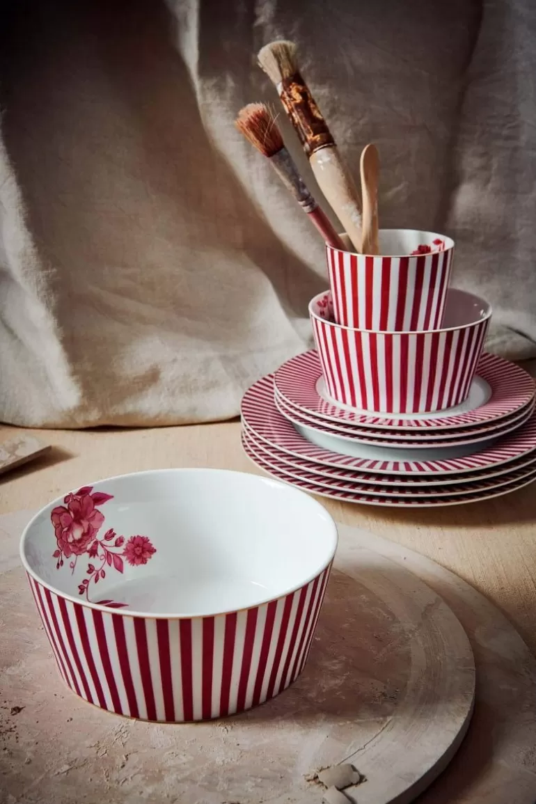 Outlet Royal Stripes Bowl Dark 15Cm Bowls