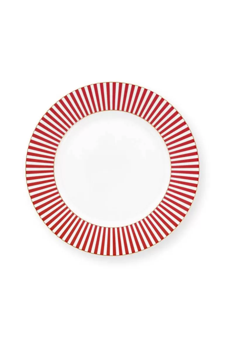 Sale Royal Stripes Breakfast Plate Dark 21Cm Breakfast Plates