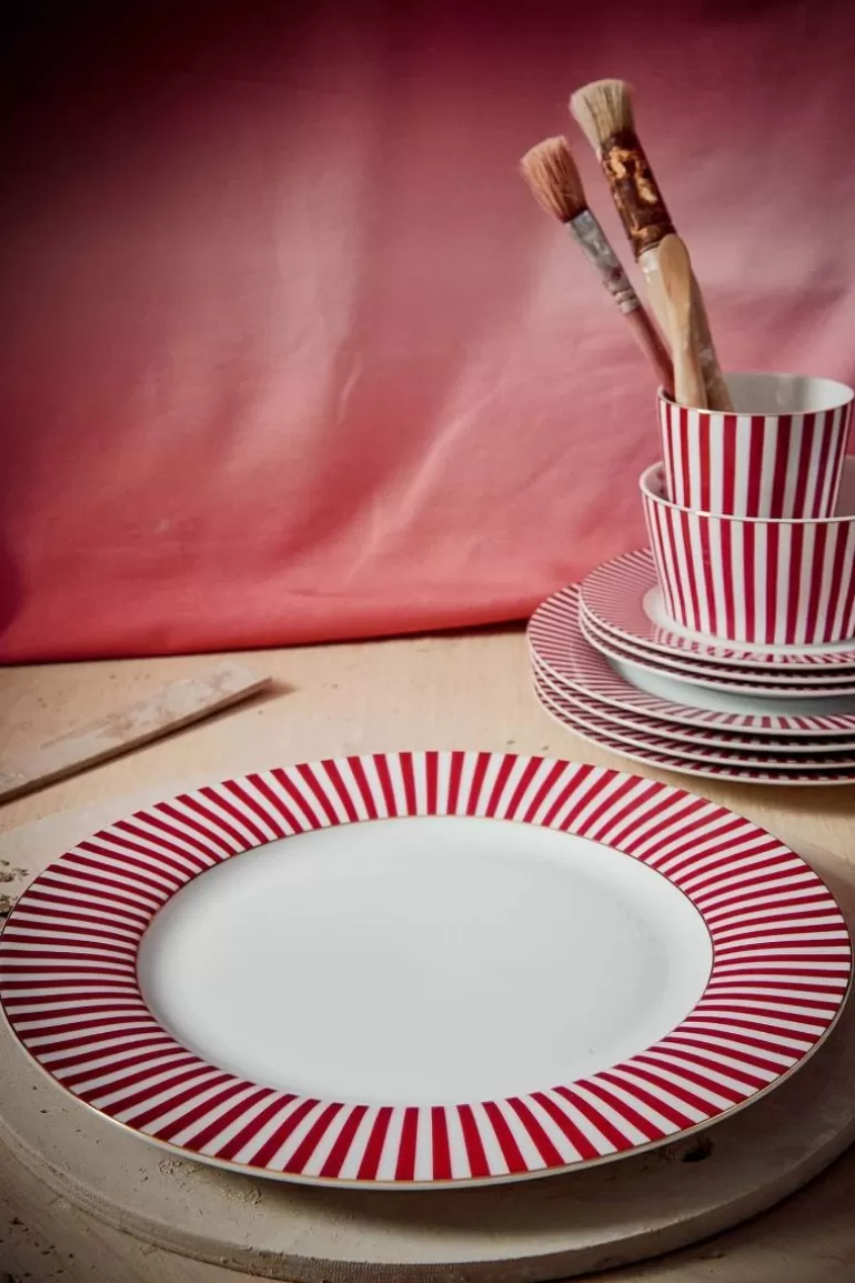 Best Royal Stripes Dinner Plate Dark 26.5Cm Dinner Plates