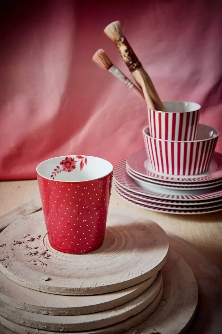 New Royal Stripes Mug Dots Dark Coffee Mugs