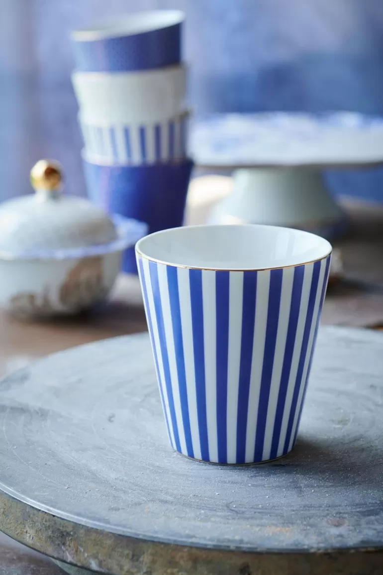 Clearance Royal Stripes Mug Small Coffee Mugs