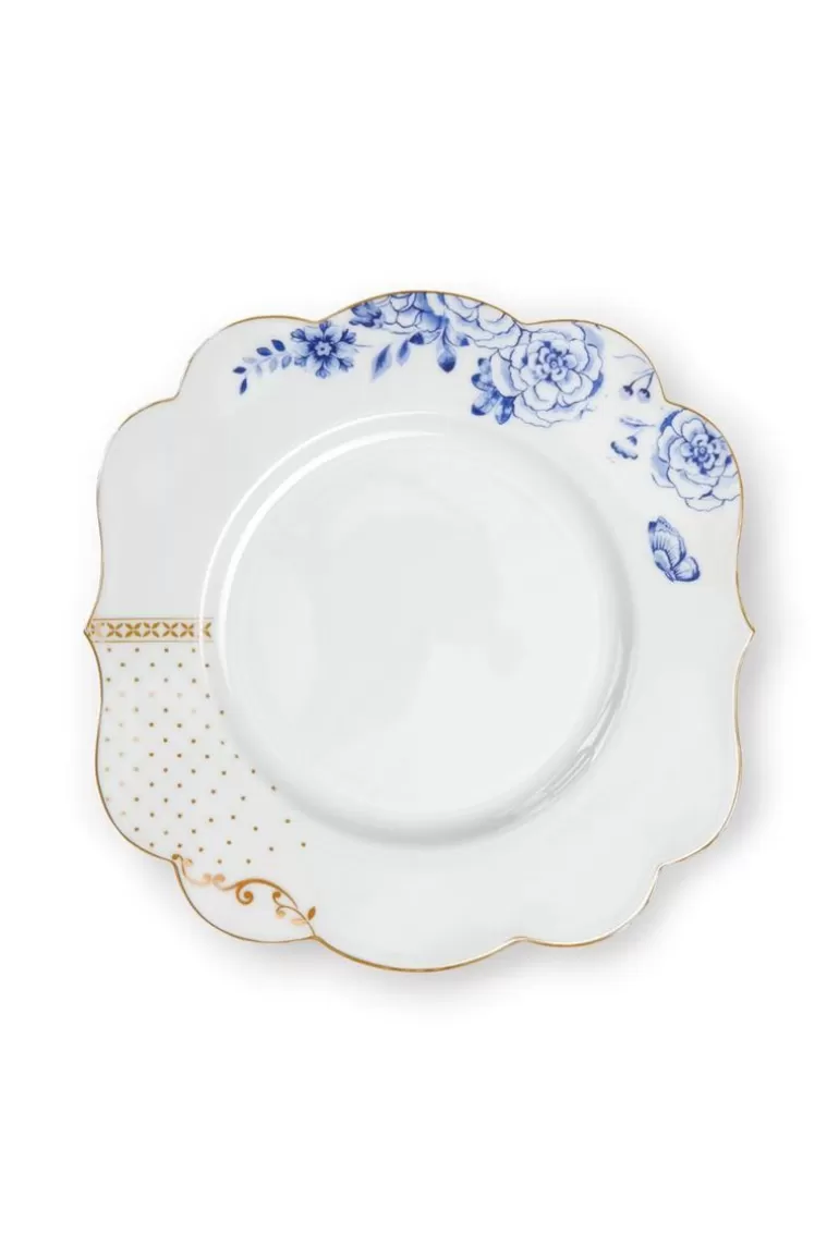 Store Royal White Breakfast Plate Golden Dots 23,5 Cm Breakfast Plates