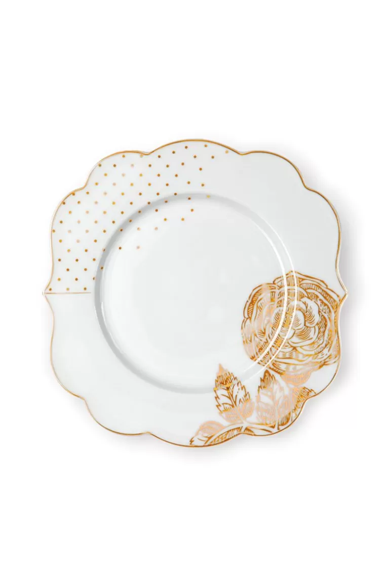 Fashion Royal White Pastry Plate 17 Cm Cake Plates
