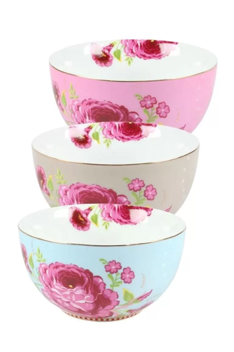 Best Sale S Floral Bowl Blue Bowls