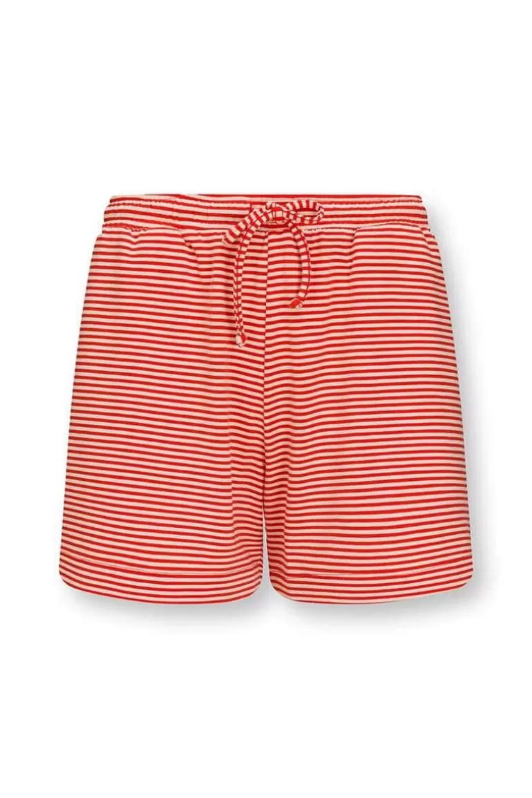 Cheap Shorts Little Sumo Stripe Coral Shorts