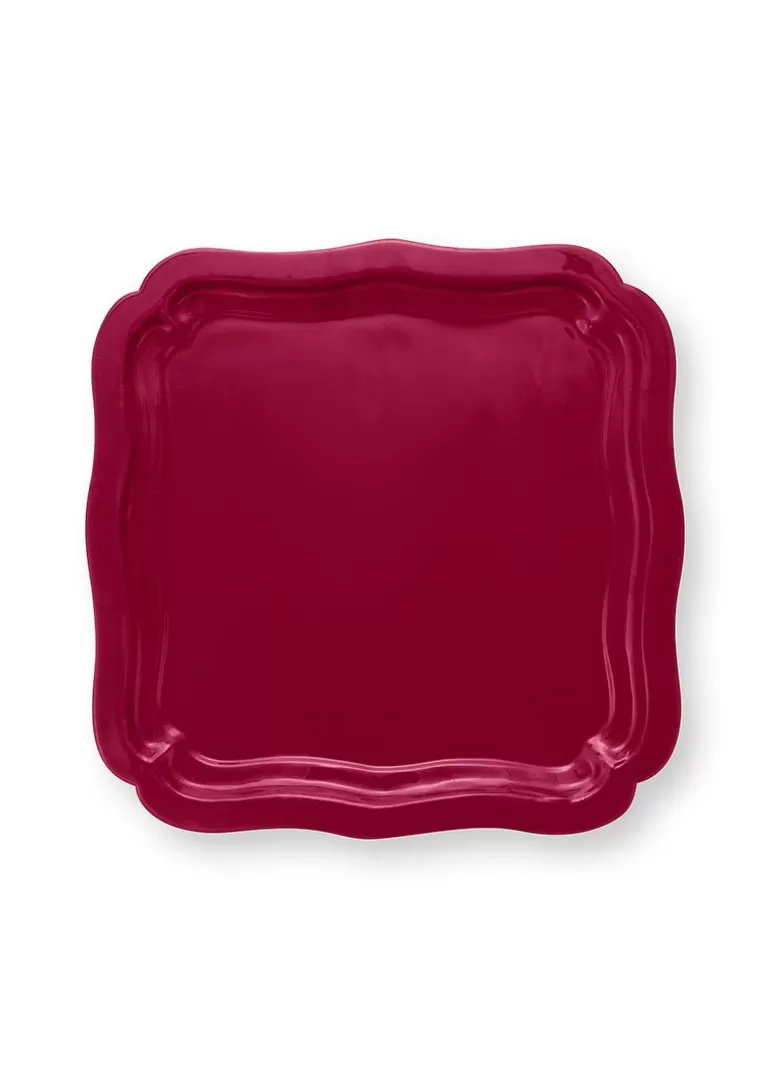 Online Square Tray Enamelled Dark Decoration Bowls