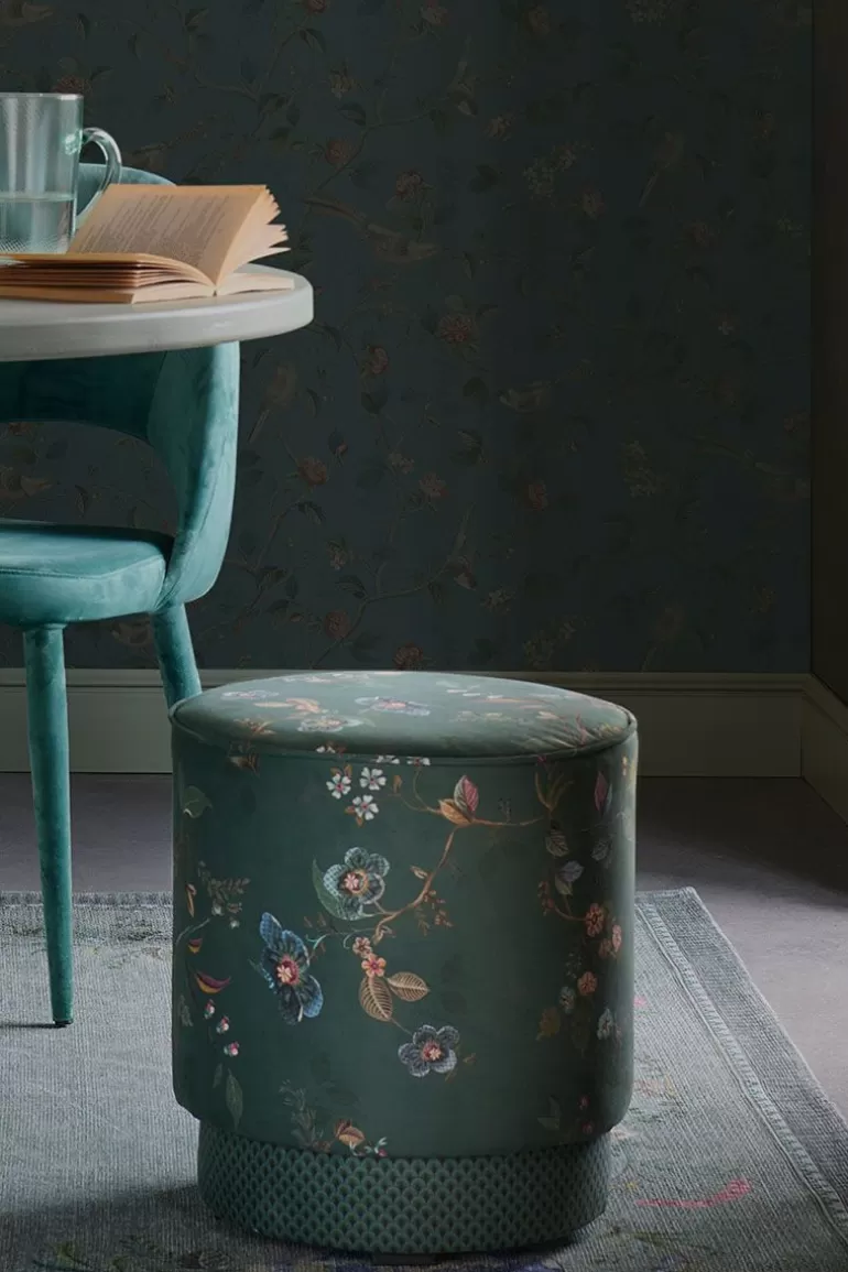 Sale Stool High Kawai Flower Green Stools