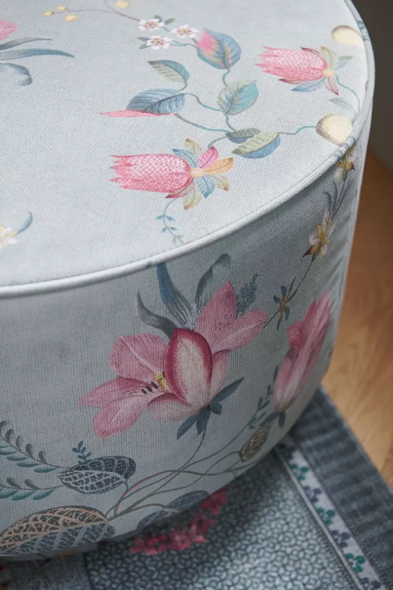 Discount Stool Low Fleur Grandeur Green Stools