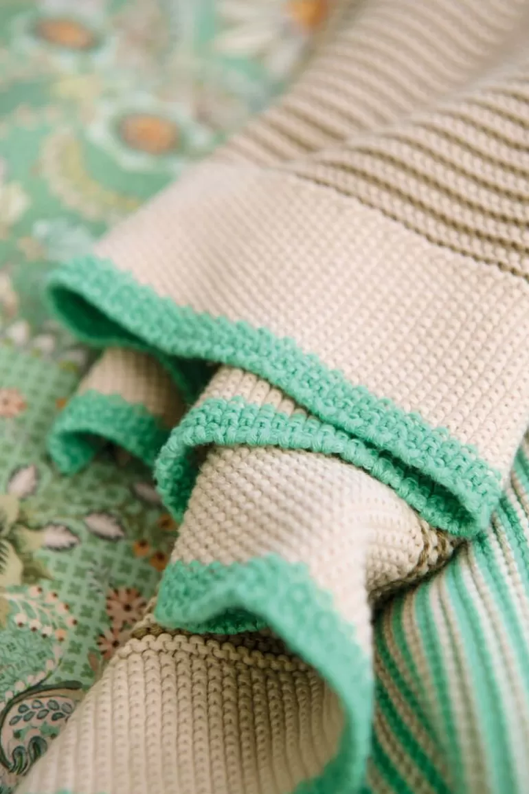 Hot Throw Blockstripe Light Plaids/Quilts