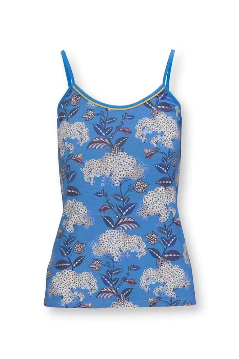 Fashion Top Sleeveless Flora Firenze Cobalt Tops