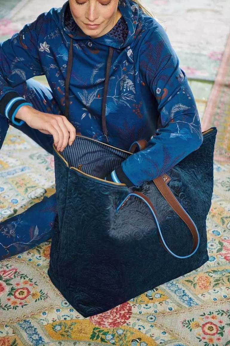New Tote Bag Velvet Quiltey Days Weekend Bags