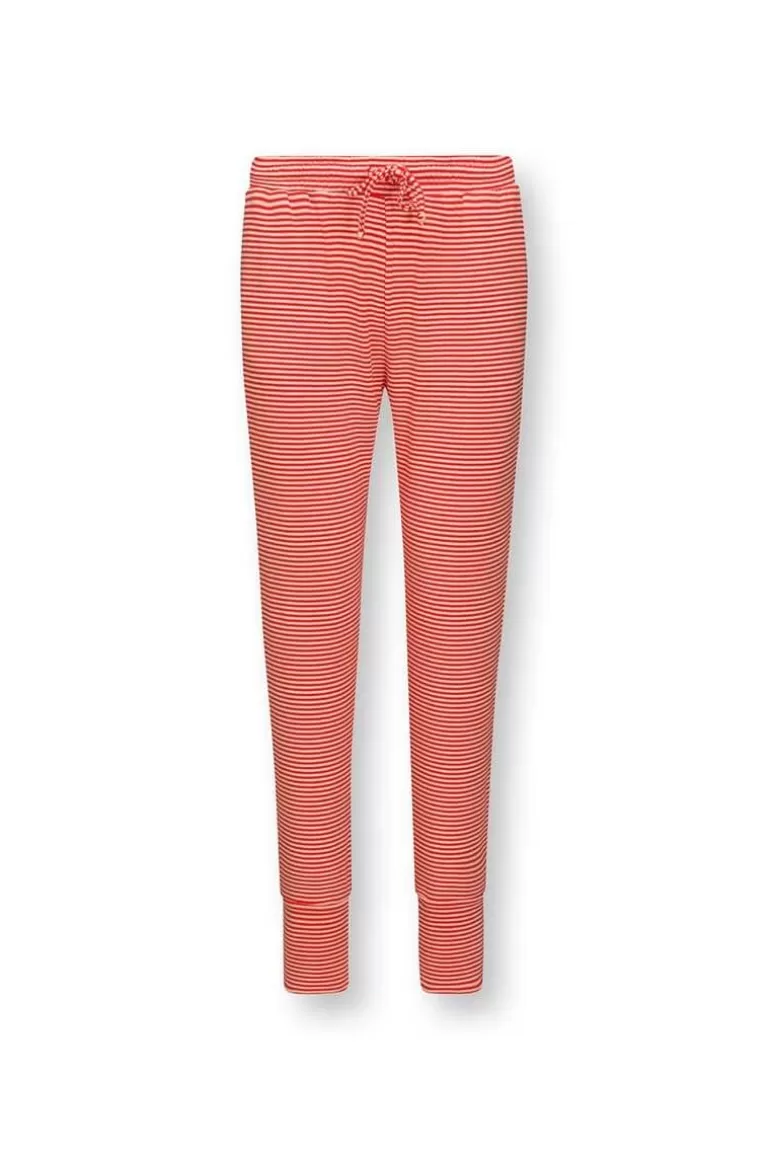 Store Trousers Long Little Sumo Stripe Coral Pants