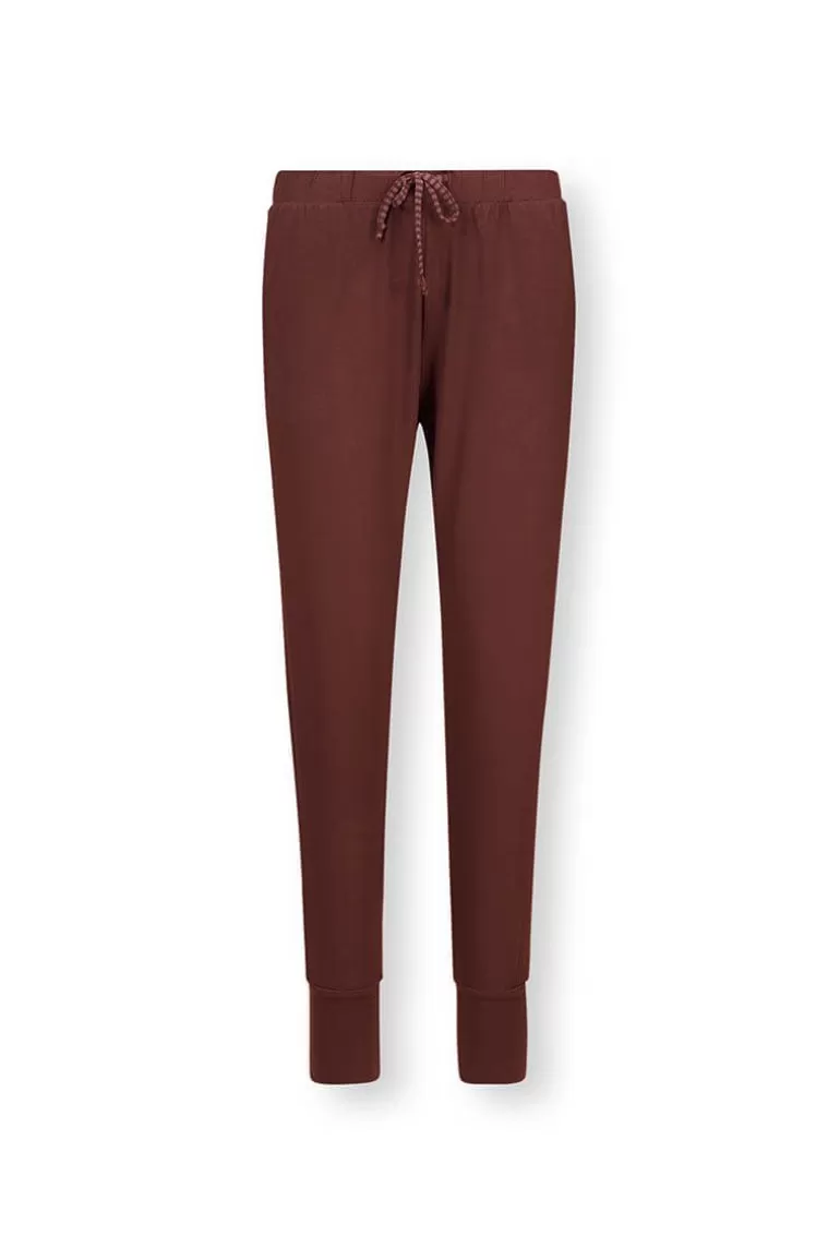 Outlet Trousers Long Solid Terra Pants