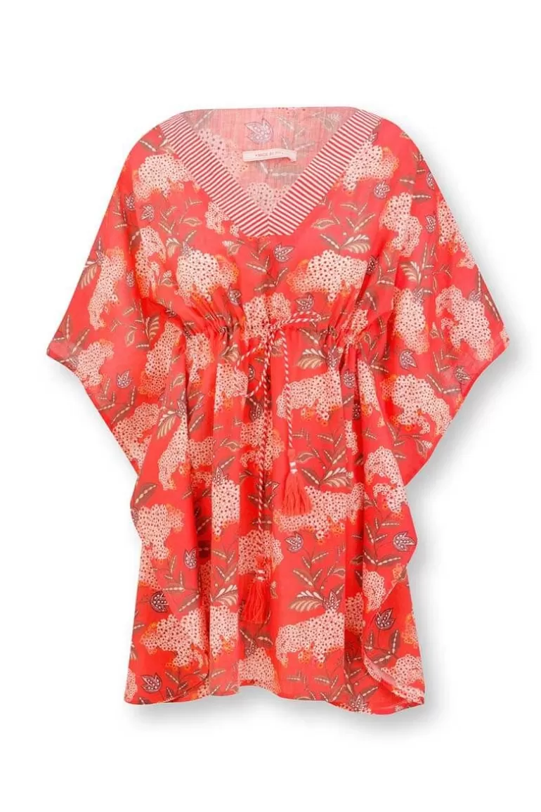Fashion Tunic Flora Firenze Coral Dresses