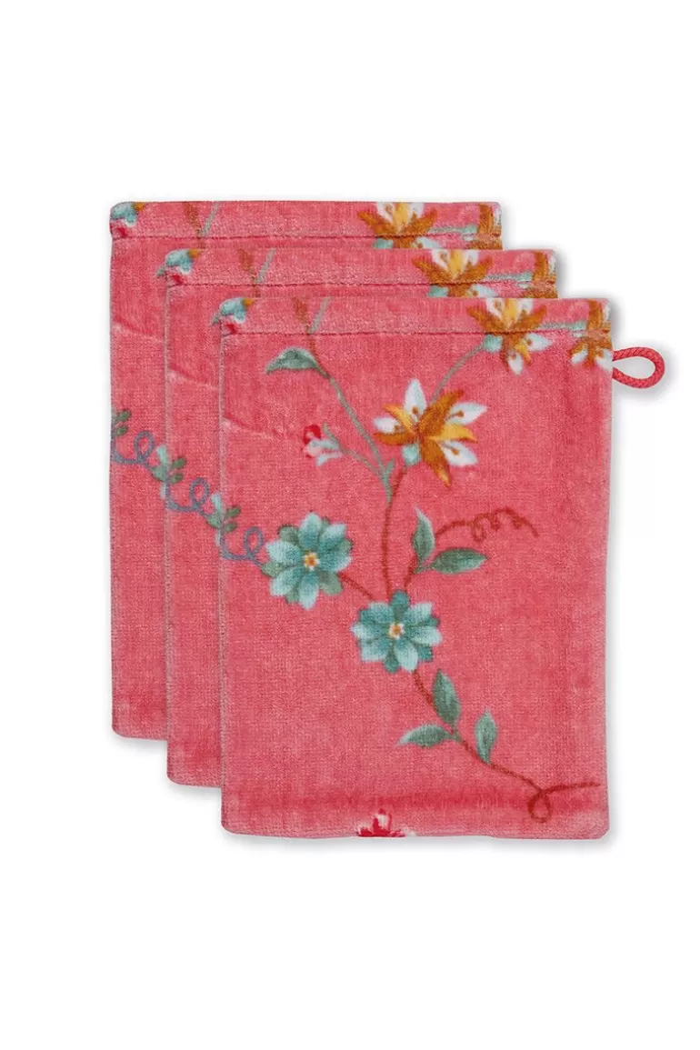 Discount Washcloth Set/3 Les Fleurs 16X22 Cm Washcloths