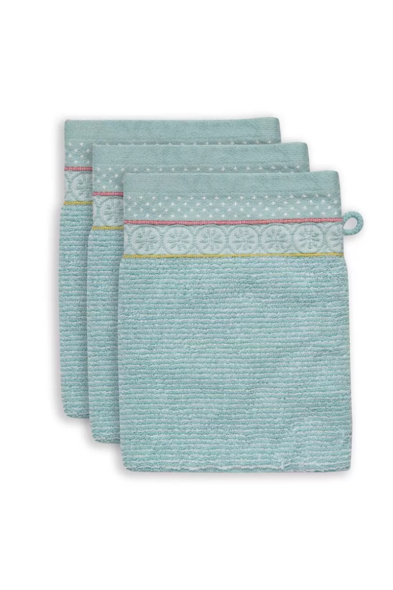 New Washcloth Set/3 Soft Zellige 16X22 Cm Washcloths