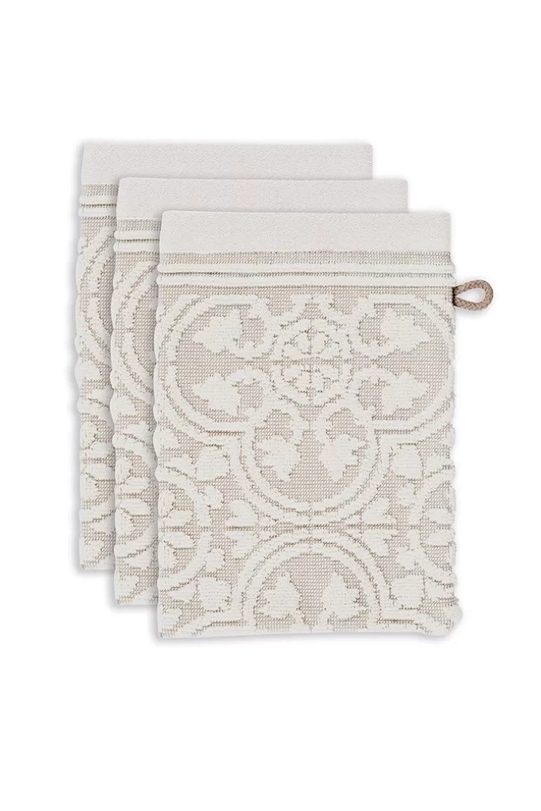 Online Washcloth Set/3 Tile De Pip 16X22 Cm Washcloths